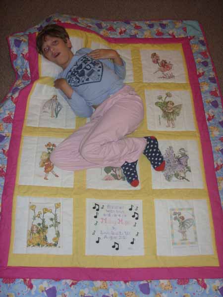 Photo of Maisy Hope's quilt