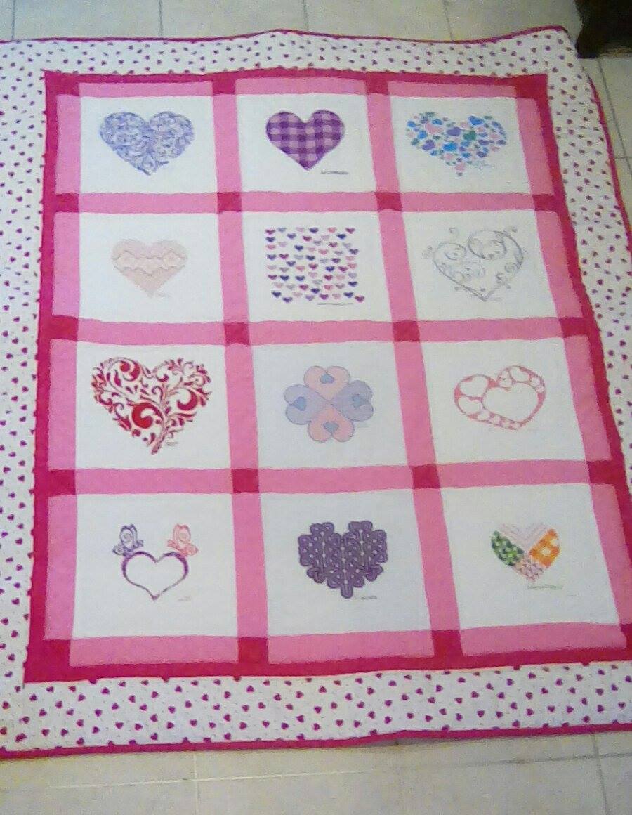 Photo of (QUILTED) Hearts's quilt
