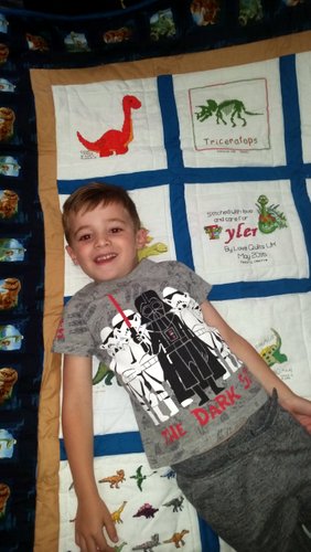 Photo of Tyler B's quilt