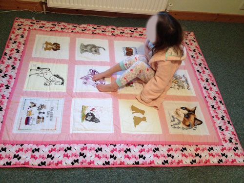 Photo of Lola's quilt