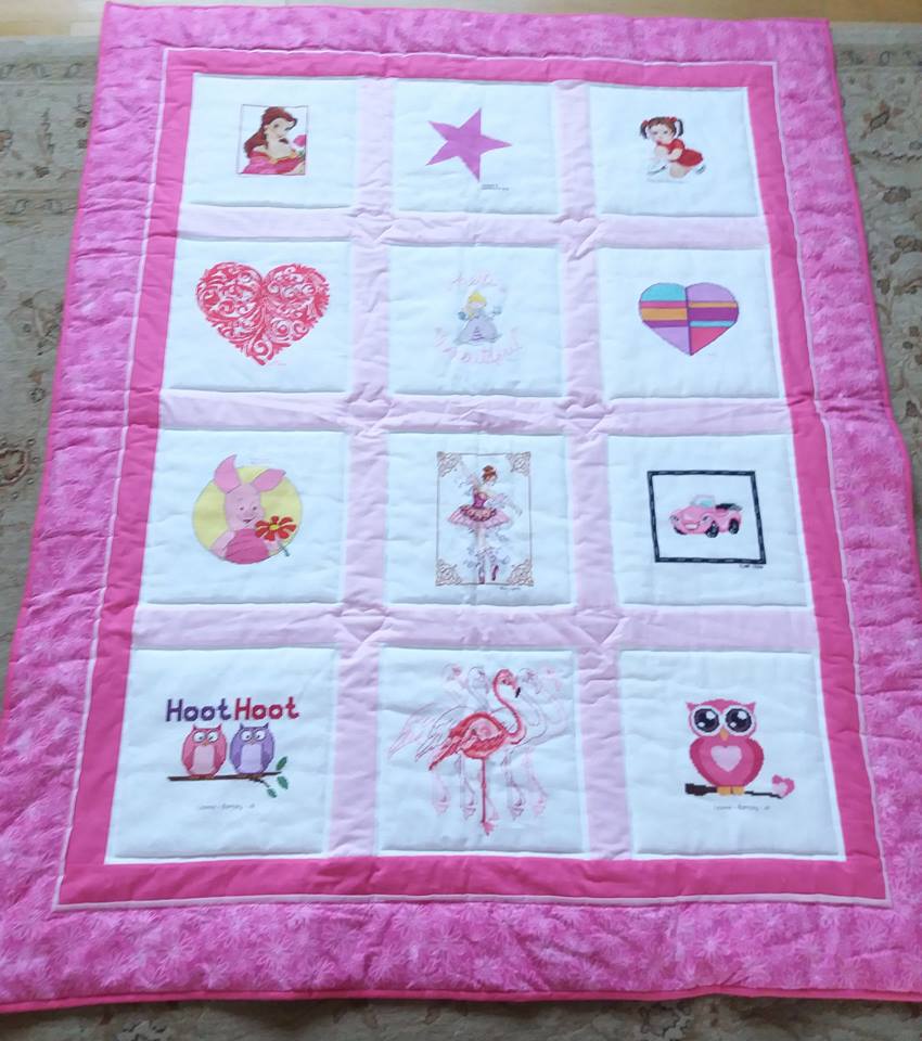 Photo of (QUILTED) Pink's quilt