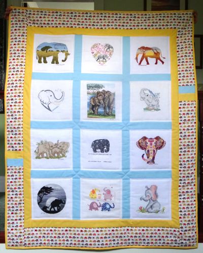 Photo of R's quilt