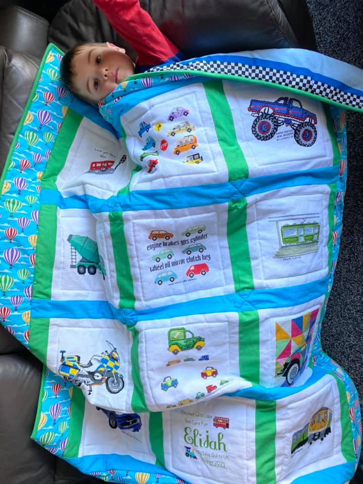 Photo of Elijah W's quilt