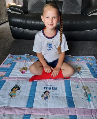 Photo of Etta Rae's quilt