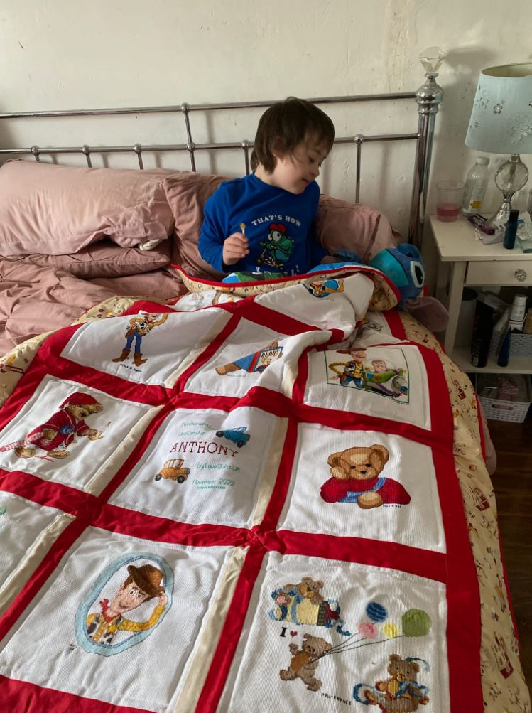 Photo of Anthony C's quilt
