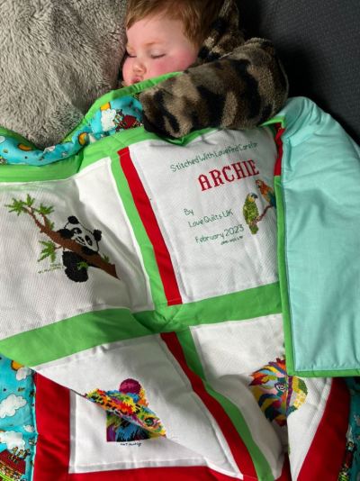 Photo of Archie B's quilt
