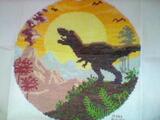 Any child cross stitch category: Dinosaurs