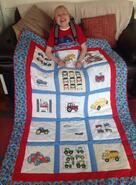Callum W 1's quilt