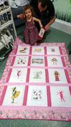 Summer T's quilt
