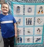 Olly K's quilt