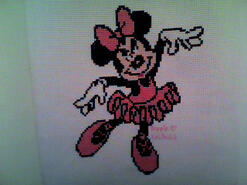 Cross stitch square for Sophie T's quilt
