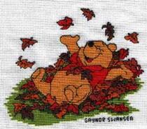 Cross stitch square for Dominic F's quilt