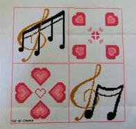 Cross stitch square for Faith M's quilt