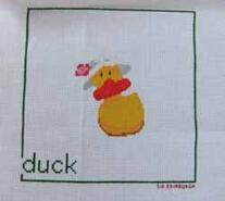 Cross stitch square for Seraphina's quilt