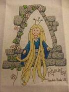 Cross stitch square for Hannah P's quilt
