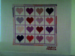 Cross stitch square for Erin G's quilt