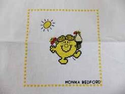 Cross stitch square for Tia-Rose M's quilt