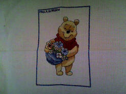 Cross stitch square for Ri's quilt