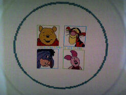 Cross stitch square for Ri's quilt