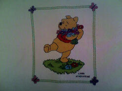 Cross stitch square for Ri's quilt