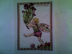 Cross stitch square for Matilda W's quilt