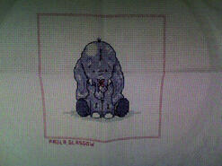 Cross stitch square for Karah C's quilt
