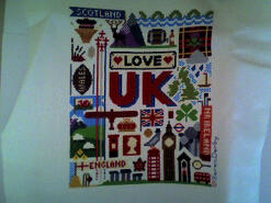 Cross stitch square for Thomas B's quilt