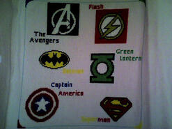 Cross stitch square for Ben P's quilt