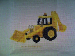 Cross stitch square for Leighton A's quilt