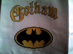 Cross stitch square for Alfie B's quilt