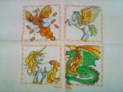 Cross stitch square for Ivy W's quilt