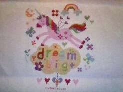 Cross stitch square for Ivy W's quilt