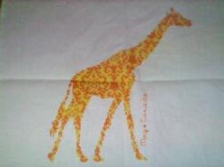 Cross stitch square for Everley's quilt