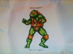 Cross stitch square for Jack's quilt
