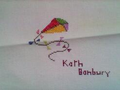 Cross stitch square for any child