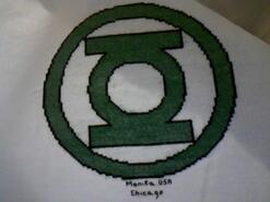 Cross stitch square for Charlie C's quilt