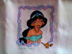 Cross stitch square for Lydia A's quilt