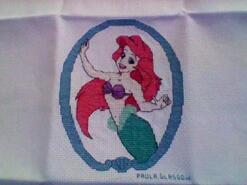 Cross stitch square for Lydia A's quilt