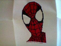 Cross stitch square for Jacob M's quilt