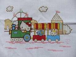 Cross stitch square for Grace S's quilt