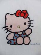 Cross stitch square for Grace S's quilt