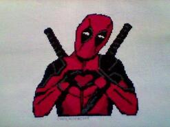 Cross stitch square for Carter G's quilt