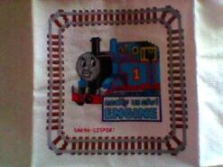 Cross stitch square for Massine K's quilt