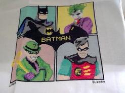 Cross stitch square for Levi R's quilt
