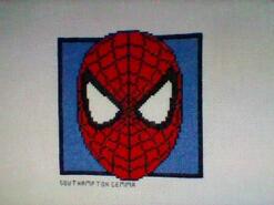 Cross stitch square for Phoenix T's quilt