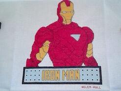 Cross stitch square for Phoenix T's quilt