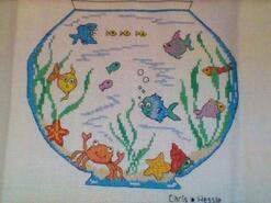 Cross stitch square for any child