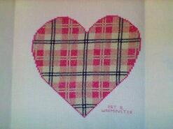 Cross stitch square for Layla E's quilt