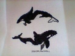 Cross stitch square for any child
