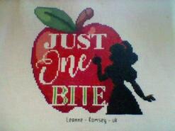 Cross stitch square for Mia Y's quilt